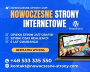 Nowoczesne Strony Internetowe | Pozycjonowanie | FV23% | 15-lat doświadczen
