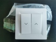 Łącznik żaluzjowy Schindler Asfora EPH1300521 biały ramka