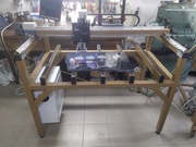 Maszyna grawerowanie w kamieniu wizerunków, zdjęć