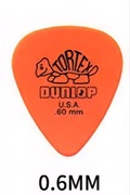 DUNLOP TORTEX STANDARD KOSTKA 0.60 MM Ciemny pomarańcz