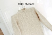 100%shetland, vintage bez wad M