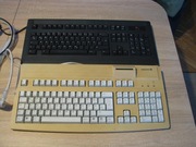 Klawiatura DIN Escom i Cherry dwie sztuki stary komputer