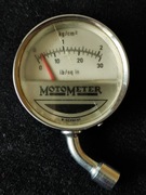 Motometer, manometr, wskaźnik ciśnienia w oponach. Lata 1960.