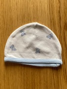 Little nutmeg czapka na noworodka fajniutka 0-3m obwód 31 cm bez rozciągani