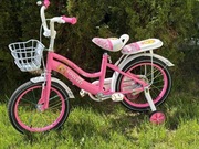 Rowerek 16 cali różowy likwidacja sklepu 