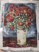 Kanwa nowa haft krzyżykowy 30x40 Maki