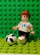 Minifigurka piłka nożna piłkarz Angielski klocki LEPIN