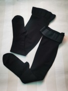 Verra pończochy kompresyjne samonośne kolor czarny rozmiar 1 długie