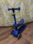 Hulajnoga z siedziskiem trzykołowa 