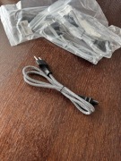 Kabel Zasilający Euro wtyk Typ C na C7 Nylonowy  Płaski Przewód 2,5A 