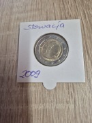 MONETA 2 EURO 2009r SŁOWACJA stan 1