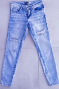 Spodnie jeansowe skinny damskie Sinsay rozm. 34/36