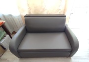 Sofa skórzana amerykanka kanapa 138x94
