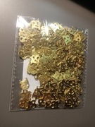 Konfetti 18-stki Złote 