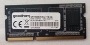 Pamięć RAM 4GB Goodram SO DIMM 1600 MHz 1,5 V Laptop