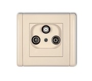 Gniazdo abonenckie RTV-SAT końcowe 1,5dB Karlik