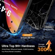 Szkło hartowane QHOHQ do Apple iPhone 16 3 szt