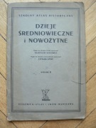Semkowicz, Nanke - Dzieje średniowieczne i nowożytne 1932 r.