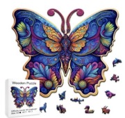 Drewniane puzzle NOWE Idealne na prezent