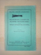 Najnowsze zdobycze techniki artyleryjskiej Wacław Vorbrodt B.P.A nr 7