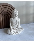 Posążek Buddy - Minimalistyczna dekoracja zen do medytacji Budda