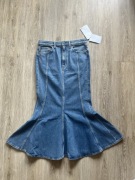 COS nowa spódnica jeans niska talia S midi