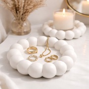 Podstawka na biżuterię Bubble | tacka dekoracyjna | minimalistyczna