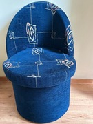 Oddam za darmo PUFFY z oparciami i schowkiem