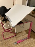 Biurko dziecięce Kettler College Box (Biały/ Różowy) + krzesło Kettler