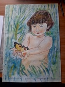 Dziwczynka z motylem K.Radoszewski