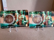 Zestaw 2 euro Belgia 2025: Loteria 2CC - fran i hol wysyłka gratis