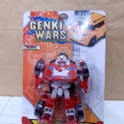 ZABAWKA MINI ROBOT AUTO GENKI WARS deformation soldiers attack