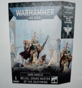WARHAMMER 40K - DARK ANGELS BELIAL GRAND MASTER OF THE DEATHWING wypraska