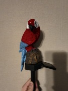 Lampka solarna papuga led