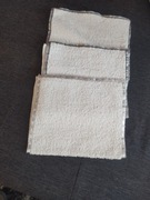 Male reczniki do rak,biale bawełniane - 3 sztuki