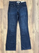 Jeansy dzwony XS jeansy flare szerokie nogawki