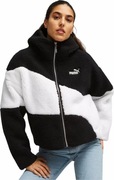Bluza futrzana damska Puma Big Cat Hooded Sherpa  rozmiar L