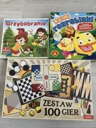 Gry planszowe, 100 gier - Trefl