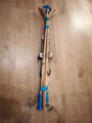 Narty dziecięce MIKRUS z PRL POLSPORT Toruń