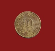 Moneta 10 centów 1982, Hongkong