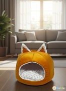 Legowisko dla psa i kota BoMo Design – ręcznie szyte