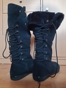 Kozaki skóra zamsz ALDO R.39 OKAZJA 