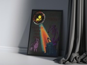 Abstrakcyjny, Kolorowy Plakat