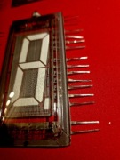 VFD lampa do zegara lampowego ILC1-1 / 8L NOS komplet 5 sztuk prl zabytek