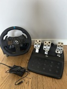 Logitech G923 TRUEFORCE | Jak NOWA | Raz użyta | FOLIA! | Komplet