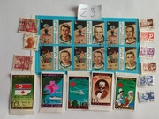 Z3 Zestaw 180 znaczków Misje Kosmiczne Świat Polska Czechosłowacja Korea