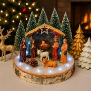 Szopki świąteczne- podświetlane