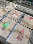 Kartka świąteczna życzenia koperta NIESPODZIANKA