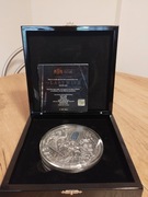 Moneta srebrna Wiedźmin Miecz Przeznaczenia 1 seria 1kg