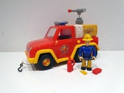 Simba Strażak Sam pojazd Venus Elvis straż pożarna kask gaśnica